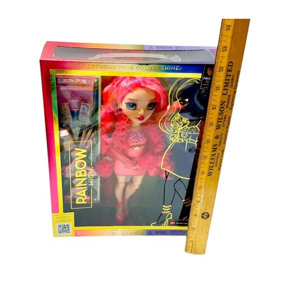 Rainbow High Priscilla Perez Fashion Doll Pink New in Box - Picture 5 of 5